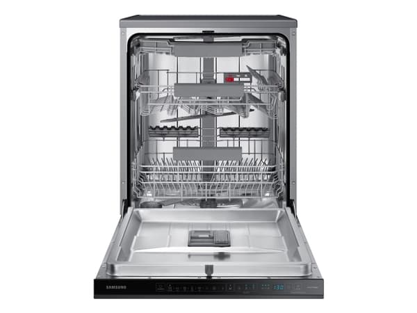 Samsung DW60A8050FB, Fuld størrelse (60 cm), Sort, Kurv, Rustfrit stål, 14 kuverter