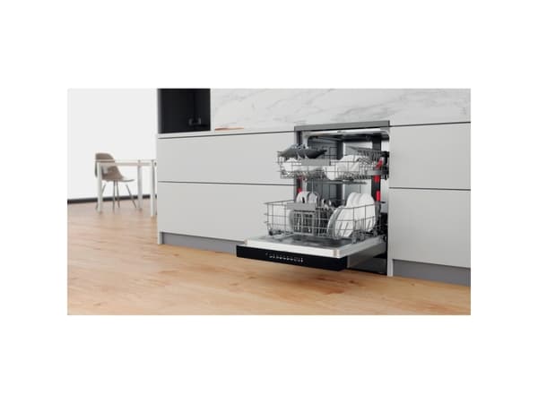 WHIRLPOOL WFO 3T233 P 6.5 X - Astianpesukone - musta, ruostumaton teräs