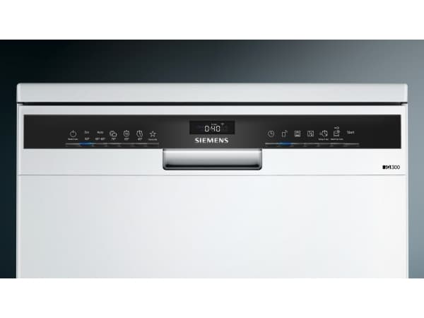 Siemens iQ300 SN23EW03ME Fristående diskmaskin - Vit