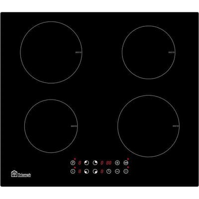TRIOMPH - TAPI70N - Induktionshäll - 4 brännare - 7000W - L51cm x D58cm - Svart