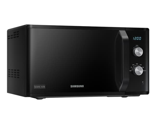 Samsung MW3500K, Bänkdiskmaskin, Enbart mikrovågsugn, 23 l, 800 W, Knappar, Rotations-, Svart