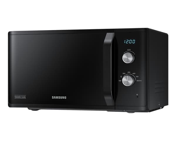 Samsung MW3500K, Bänkdiskmaskin, Enbart mikrovågsugn, 23 l, 800 W, Knappar, Rotations-, Svart