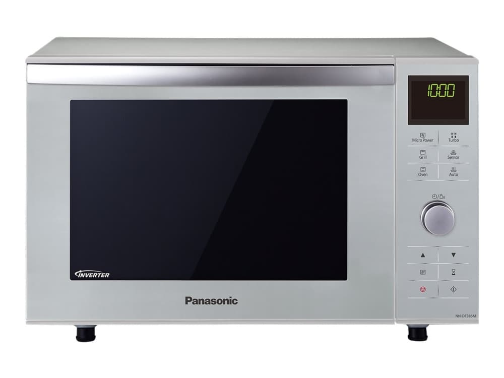 Panasonic NN-DF385MEPG - Slimline - mikrovågsugn med värmeelement och grill - 23 liter - 1000 W - silver