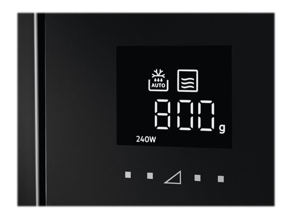 AEG MBB1756SEM, Kiinteä, Solo-mikroaaltouuni, 17 L, 800 W, Kosketus, Musta, Ruostumaton teräs