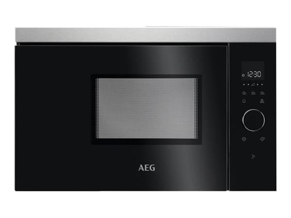 AEG MBB1756SEM, Kiinteä, Solo-mikroaaltouuni, 17 L, 800 W, Kosketus, Musta, Ruostumaton teräs