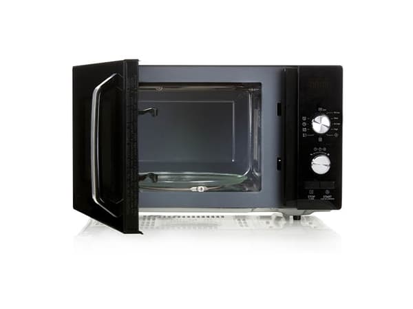 Domo DO2924, Pöytämalli, Solo-mikroaaltouuni, 23 L, 800 W, Painikkeet, Rotaatio, Musta