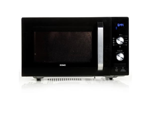 Domo DO2924, Pöytämalli, Solo-mikroaaltouuni, 23 L, 800 W, Painikkeet, Rotaatio, Musta
