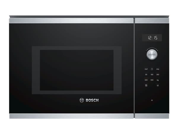 Bosch Serie | 6 BFL554MS0 - Mikrovågsugn - inbyggd - 25 liter - 900 W - rostfritt stål