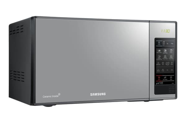 Samsung GE83X, Pöytämalli, Grillimikroaaltouuni, 23 L, 800 W, Painikkeet, Hopea