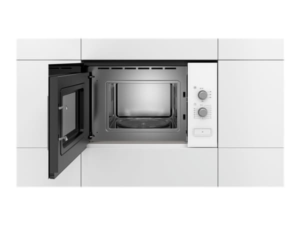 Bosch Serie | 4 BFL520MW0 - Mikrovågsugn - inbyggd - 20 liter - 800 W - vit