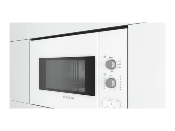 Bosch Serie | 4 BFL520MW0 - Mikrovågsugn - inbyggd - 20 liter - 800 W - vit