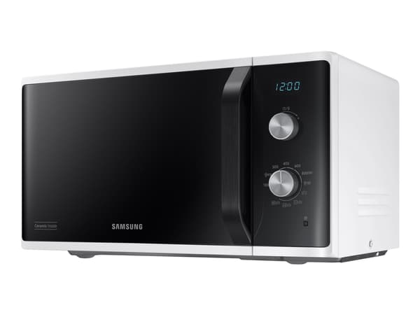 Samsung MG23K3614AW - Mikrobølgeovn med grill - 23 liter - 800 W - hvit