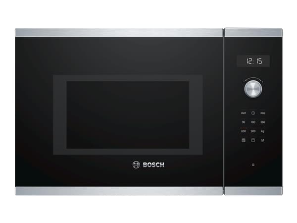 Bosch Serie 6 BEL554MS0 mikroaaltouuni Pöytämalli Yhdistelmämikroaaltouuni 25 L 900 W Ruostumaton teräs