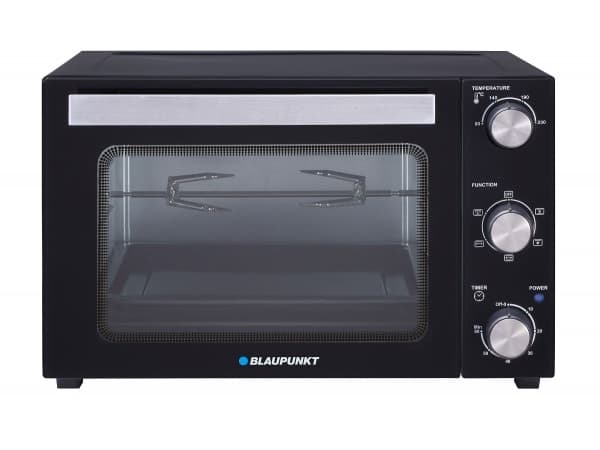 Blaupunkt EOM501, 31 l, Svart, Rustfritt stål, Frittstående, Rotasjon, 90 - 230 °C, 60 min