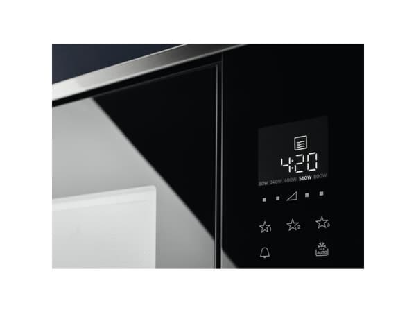Electrolux LMS2203EMK, Innebygget, Solo mikrobølge ovn, 700 W, Innebygd skjerm, LED, Rotasjon, Berøringskontroll