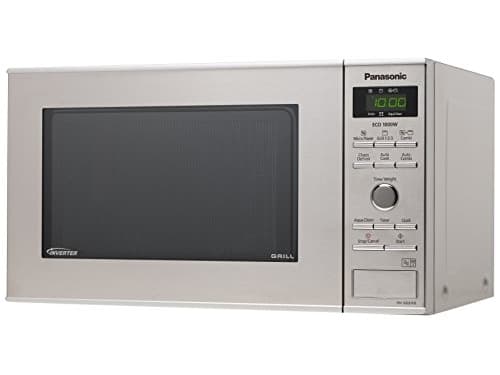 Panasonic NN-GD37, Bänkdiskmaskin, Kombinationsmikrovågsugn, 23 l, 1000 W, Inbyggd display, LED