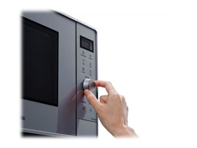 Panasonic NN-GD36HMSUG, Pöytämalli, Yhdistelmämikroaaltouuni, 23 L, 1000 W, Rotaatio, Kosketus, Hopea
