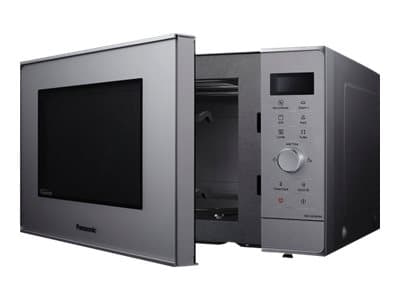 Panasonic NN-GD36HMSUG, Pöytämalli, Yhdistelmämikroaaltouuni, 23 L, 1000 W, Rotaatio, Kosketus, Hopea