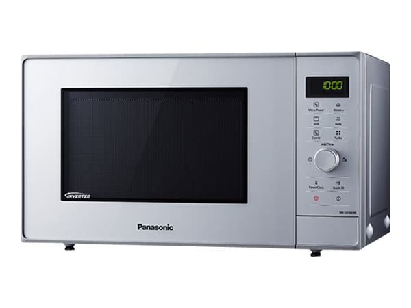 Panasonic NN-GD36HMSUG - Mikrovågsugn med grill - 23 liter - 1000 W - silver