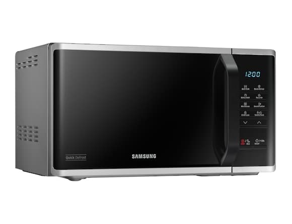 Samsung MS23K3513AS, Bänkdiskmaskin, Enbart mikrovågsugn, 23 l, 800 W, Inbyggd display, LED