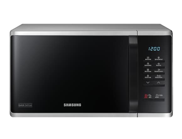 Samsung MS23K3513AS, Benkeplate, Solo mikrobølge ovn, 23 l, 800 W, Innebygd skjerm, LED