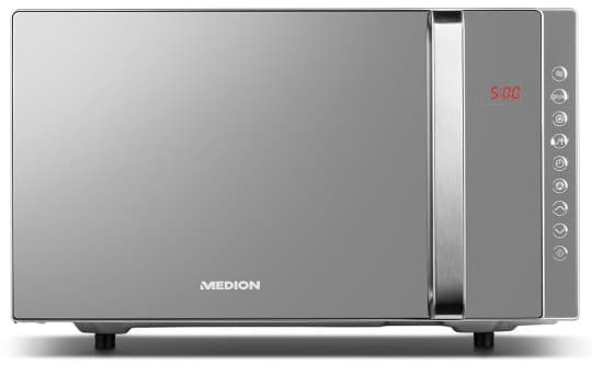 MEDION MD 17495, Benkeplate, Kombinasjon mikrobølge, 23 l, 800 W, Innebygd skjerm, LCD