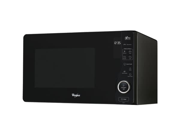 Whirlpool MWF 420 BL, Pöytämalli, Solo-mikroaaltouuni, 25 L, 800 W, Kosketus, Musta