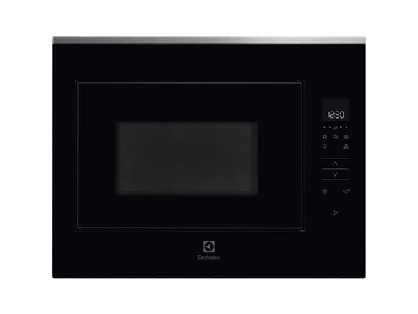 Electrolux KMFE264TEX, Kiinteä, Solo-mikroaaltouuni, 26 L, 900 W, Kosketus, Musta, Ruostumaton teräs