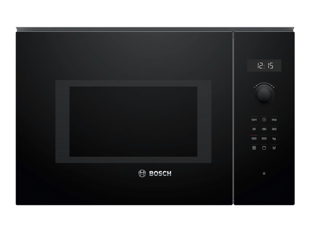 Bosch Serie 6 BEL554MB0 mikrovågsugn Inbyggd Kombinationsmikrovågsugn 25 l 900 W Svart, Rostfritt stål