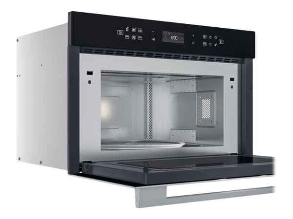 Whirlpool W7 MD440 NB - Mikrovågsugn med grill - inbyggd - 31 liter - 1000 W - svart
