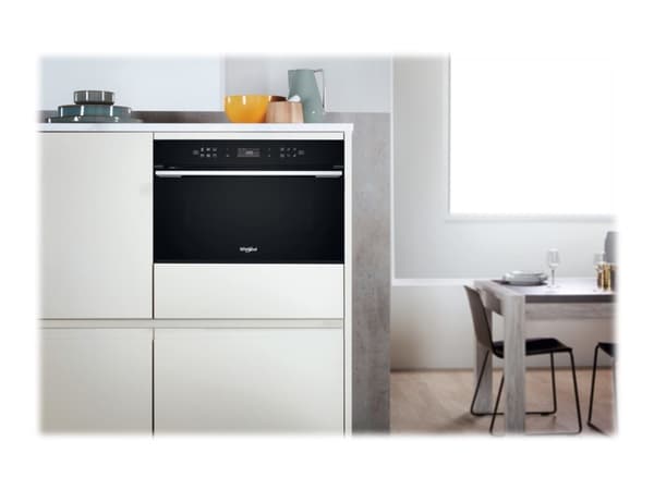 Whirlpool W7 MD440 NB - Mikrovågsugn med grill - inbyggd - 31 liter - 1000 W - svart