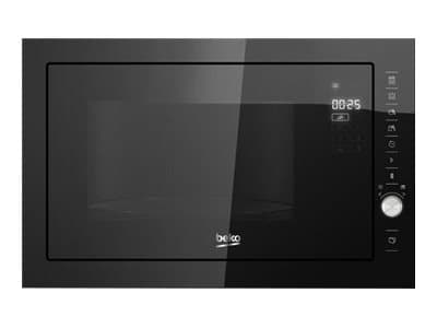 Beko MCB25433BG - Mikrovågsugn med konvektion och grill - inbyggd - 25 liter - 900 W - svart