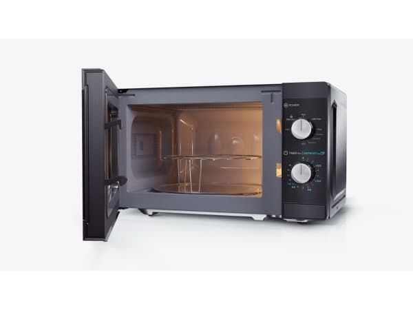 Sharp YC-MG01E-C, Pöytämalli, Grillimikroaaltouuni, 20 L, 800 W, Rotaatio, Valkoinen