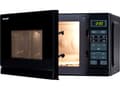 Pikkukuva 4 / 5: Sharp Home Appliances R-242 BKW, Pöytämalli, Solo-mikroaaltouuni, 20 L, 800 W, Painikkeet, Musta