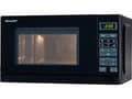 Pikkukuva 1 / 5: Sharp Home Appliances R-242 BKW, Pöytämalli, Solo-mikroaaltouuni, 20 L, 800 W, Painikkeet, Musta