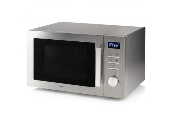 DOMO DO2334CG Mikrovågsugn Silver 800 W Timerfunktion, Grillfunktion