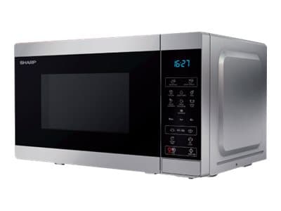 Sharp YC-MS02E-S - Mikrovågsugn - 20 liter - 800 W - silver