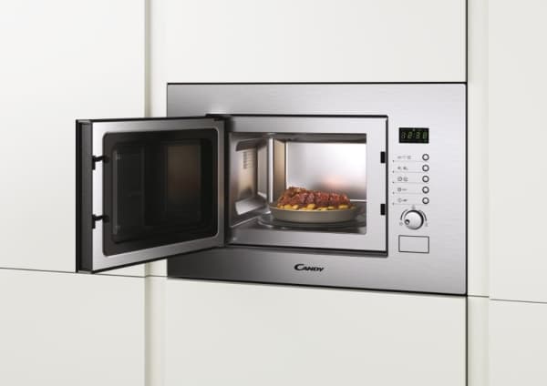 Candy MIC20GDFX, Inbyggd, Grillmikrovågsugn, 20 l, 800 W, Inbyggd display, Knappar, Rotations-