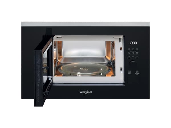 Whirlpool WMF200G, Kiinteä, Yhdistelmämikroaaltouuni, 20 L, 800 W, Painikkeet, Musta