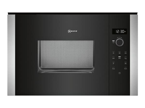 Neff N 50 HLAWD23N0 - Mikrovågsugn - inbyggd - 20 liter - 800 W - svart