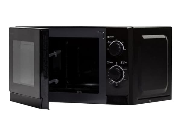 Sharp R-200BKW - Mikrovågsugn - 20 liter - 800 W - svart