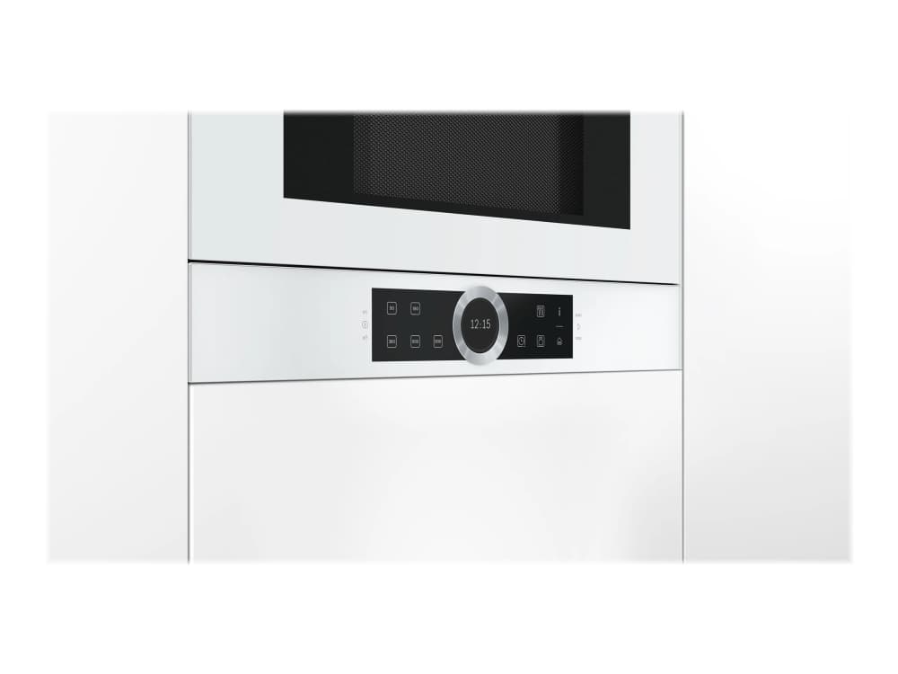 Bosch Serie 8 BFR634GW1 mikrobølgeovn Innebygget Solo mikrobølge ovn 21 ...