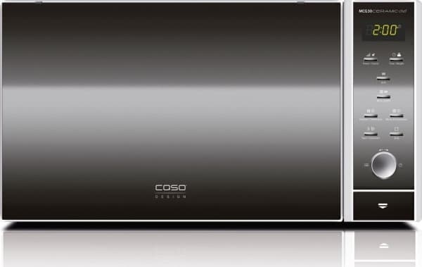 Caso MCG 30 Ceramic chef, Pöytämalli, Yhdistelmämikroaaltouuni, 30 L, 900 W, Painikkeet, Rotaatio, 1100 W