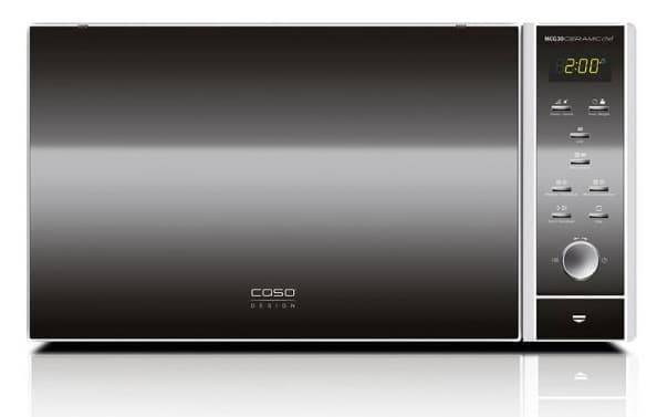 Caso MCG 30 Ceramic chef, Pöytämalli, Yhdistelmämikroaaltouuni, 30 L, 900 W, Painikkeet, Rotaatio, 1100 W