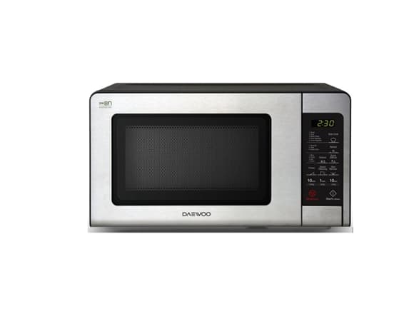 Mikrobangu krosnele Winia Microwave orkaite KOR-664BBW Free standing, 700 W, Nerudijantis plienas/Juodas