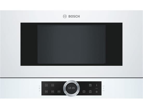 Bosch Serie | 8 BFR634GW1 - Mikrovågsugn - inbyggd - 21 liter - 900 W - vit