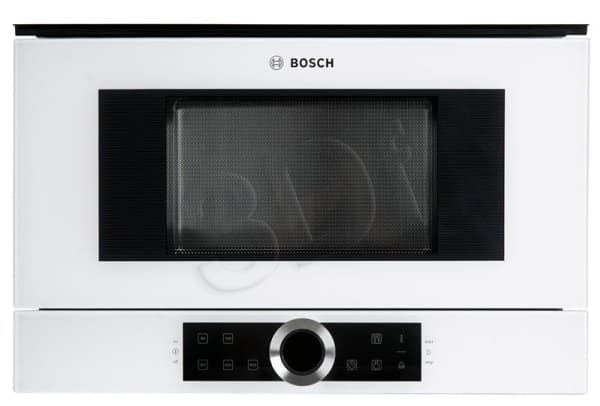 Bosch Serie | 8 BFR634GW1 - Mikrovågsugn - inbyggd - 21 liter - 900 W - vit