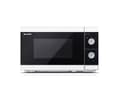 Pikkukuva 5 / 5: Sharp YC-MS01E-W, Pöytämalli, Solo-mikroaaltouuni, 20 L, 800 W, Rotaatio, Musta, Valkoinen