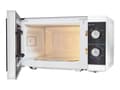 Pikkukuva 1 / 5: Sharp YC-MS01E-W, Pöytämalli, Solo-mikroaaltouuni, 20 L, 800 W, Rotaatio, Musta, Valkoinen