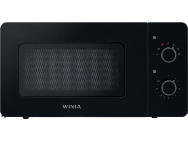 Mikrobangu krosnele Winia Microwave orkaite KOR-5A17BW Free standing, 500 W, Juodas